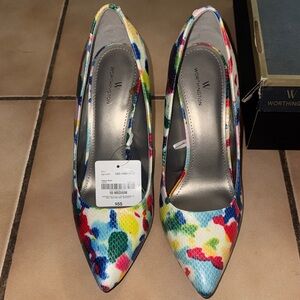 Worthington Colorful Patterned Women's Heels